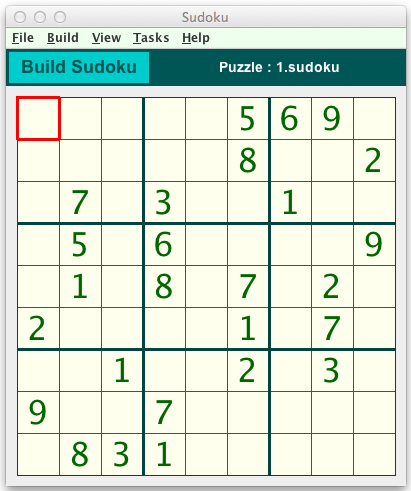 Sudoku Puzzle Program In C